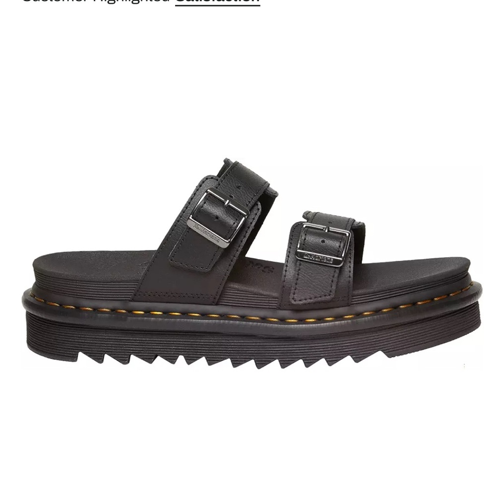 Dr. Martens Black Double Strap Loafers never worn perfect condition … no tags